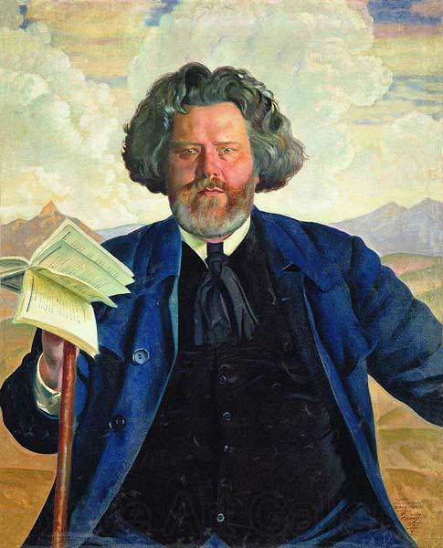 Boris Kustodiev Maximilian Voloshin France oil painting art